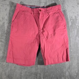 Tommy Hilfiger TH‎ Short Classic Fit Chino Shorts Casual Pink Size 32